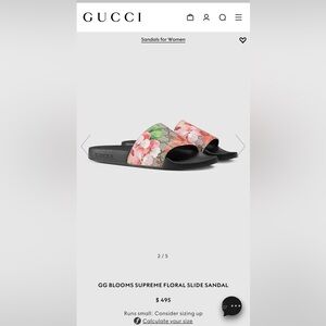 Gucci sandals ,, size 38 # 8 de USA ,, 100 % originales